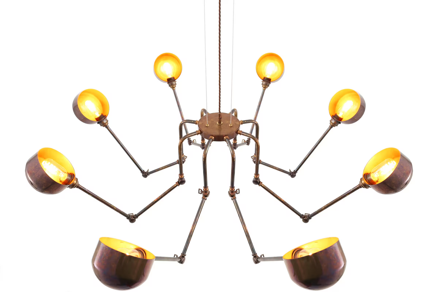 San Jose 8-Light Adjustable Modern Chandelier