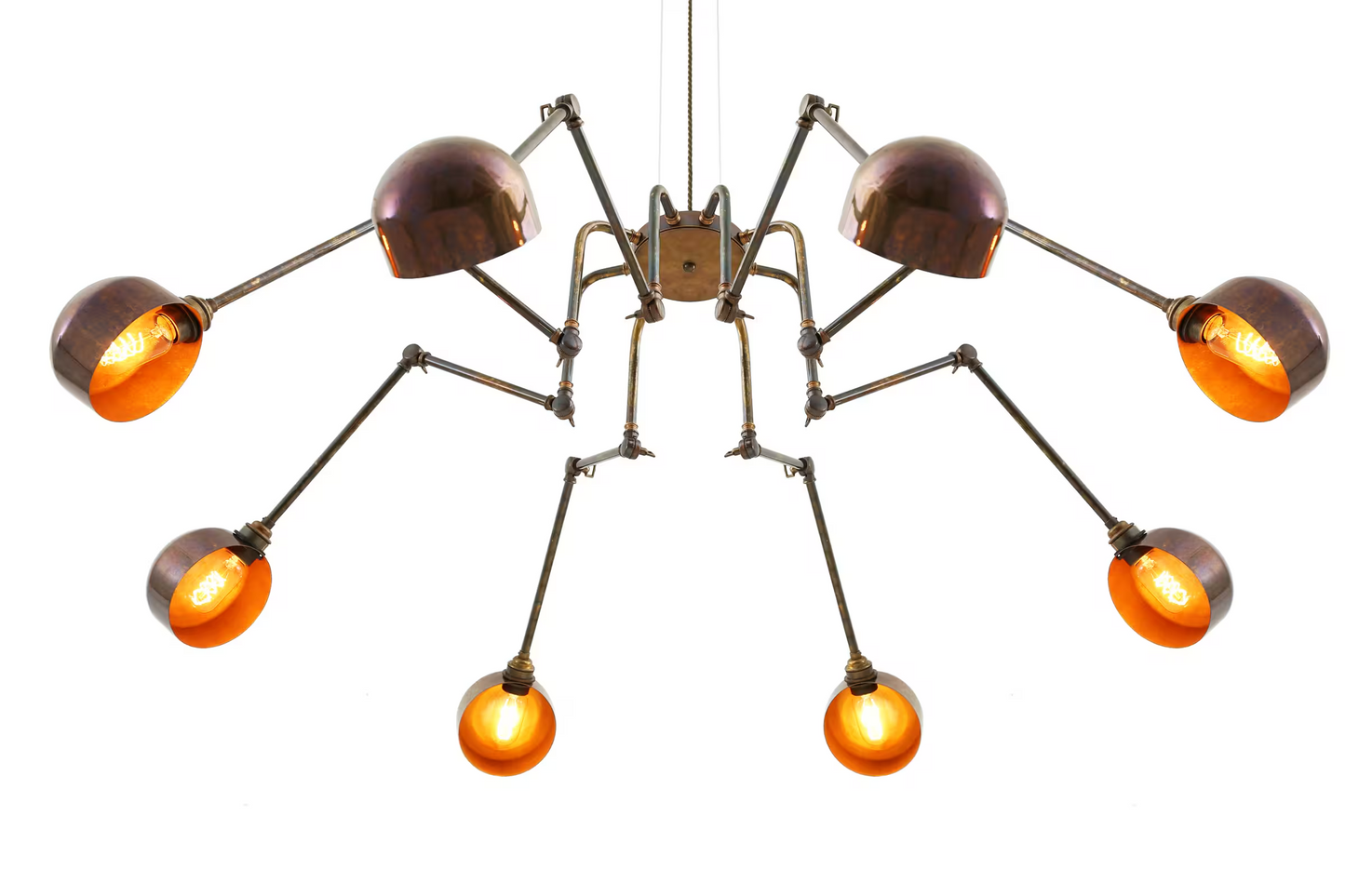 San Jose 8-Light Adjustable Modern Chandelier