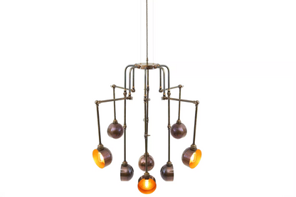 San Jose 8-Light Adjustable Modern Chandelier