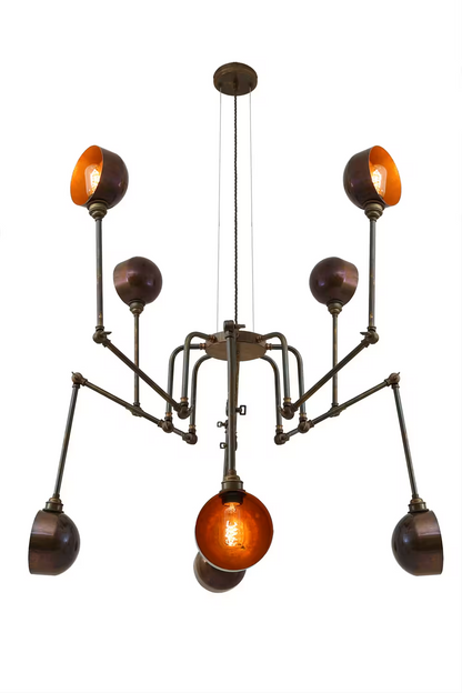 San Jose 8-Light Adjustable Modern Chandelier