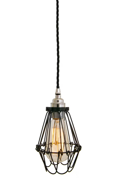 Praia Industrial Cage Pendant Light