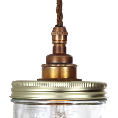 Mullan Lighting Jam Jar Pendant