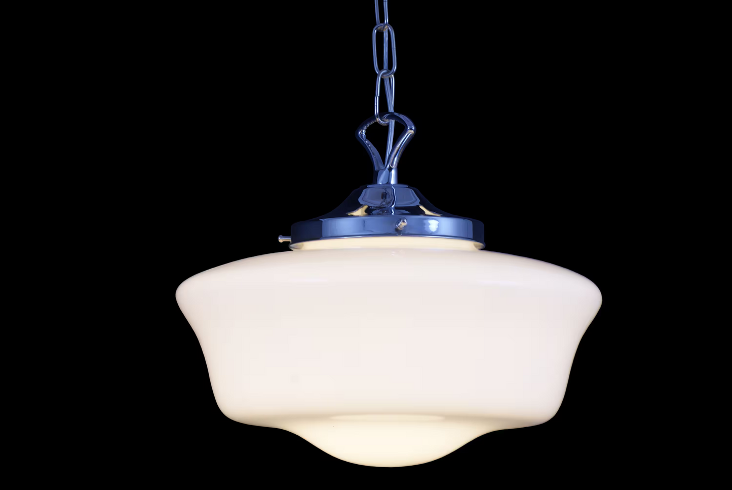 1920's 35cm Schoolhouse Pendant