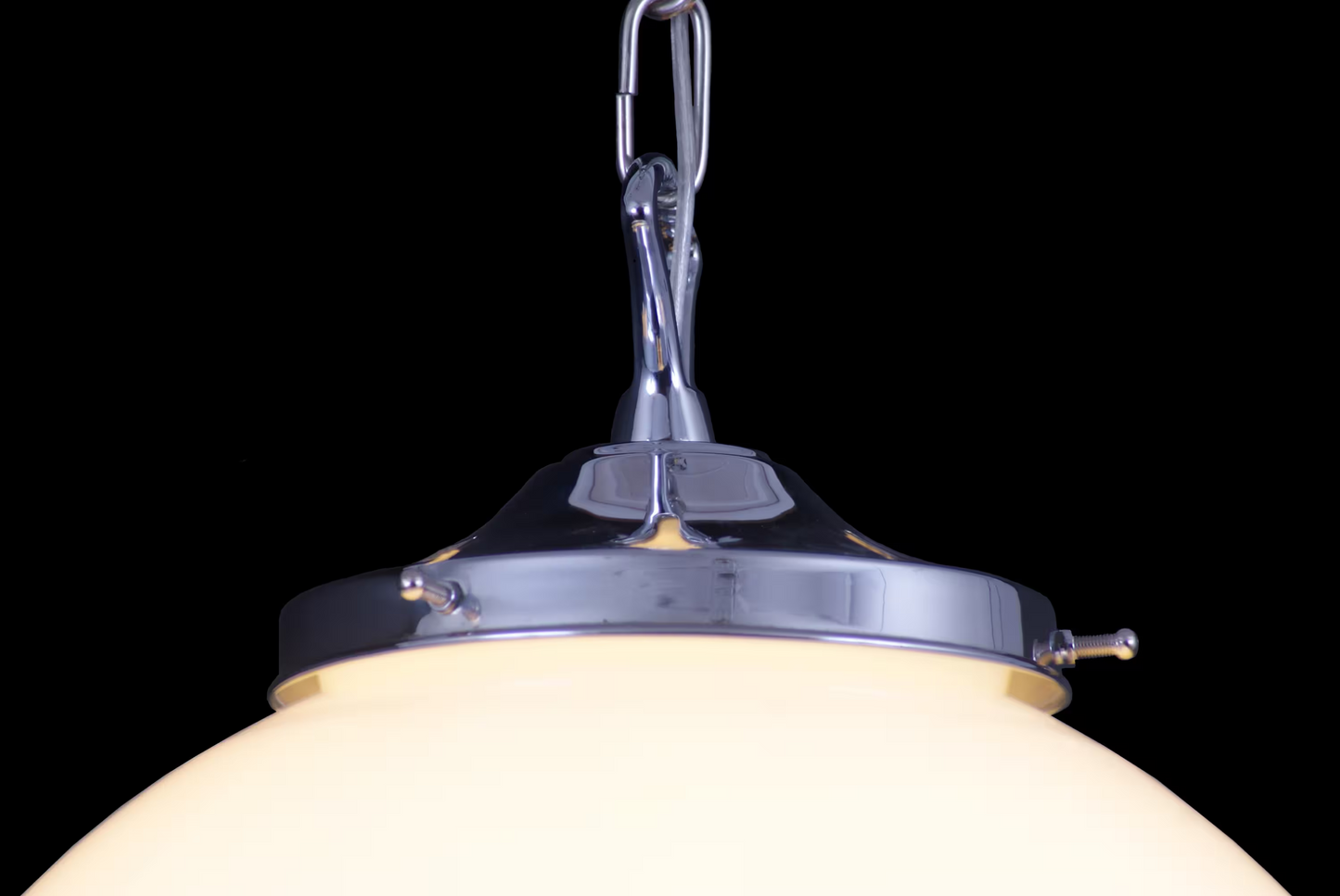 Yerevan Opal Glass Globe Pendant