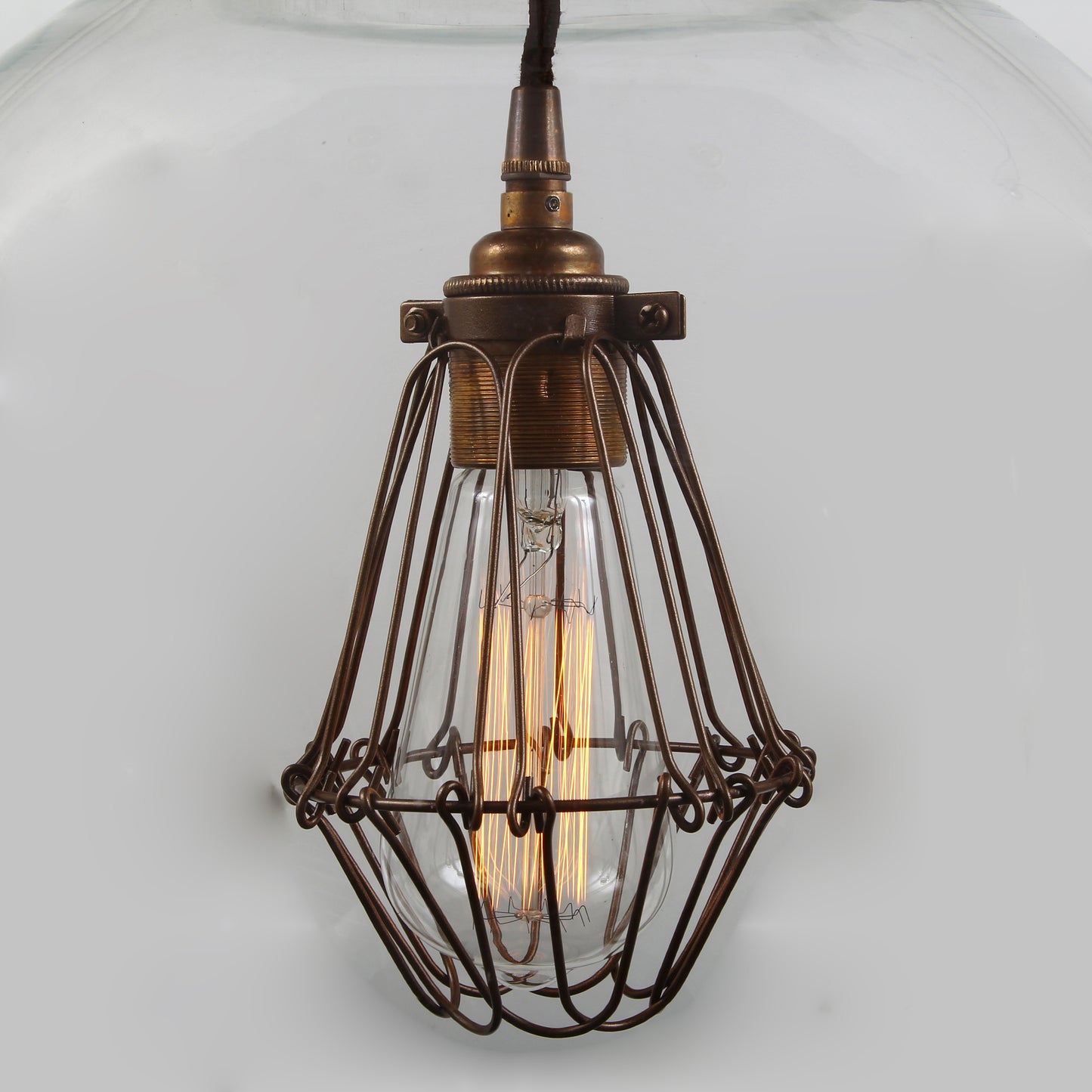 Mullan Lighting Robyn Globe Cage Pendant