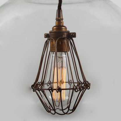 Mullan Lighting Robyn Globe Cage Pendant