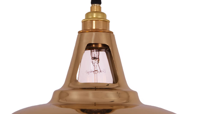 Geneva Industrial Brass Pendant