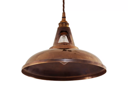 Geneva Industrial Brass Pendant