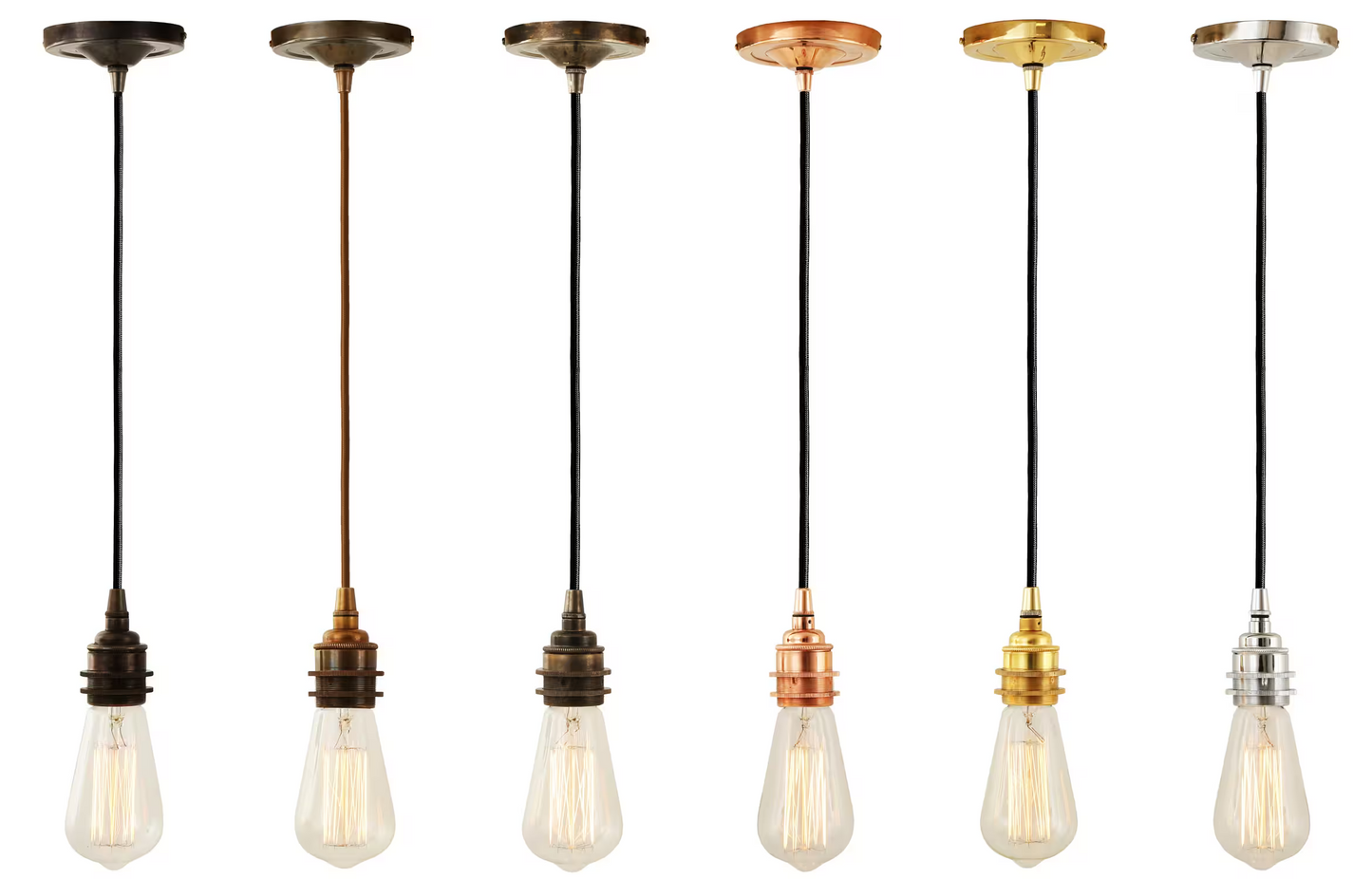 Dili Round Braided Suspension Pendant