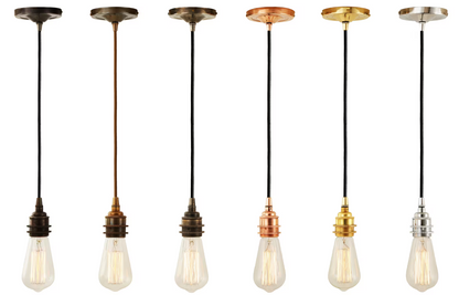 Dili Round Braided Suspension Pendant