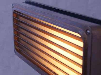 Agher Recessed Grill Wall Light