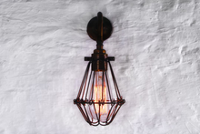 Praia Vintage Cage Wall Light
