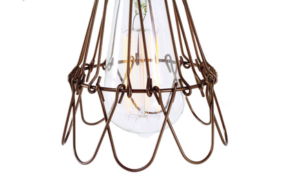 Praia Vintage Cage Wall Light
