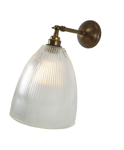 Hale Prismatic Railway Glass Wall Light