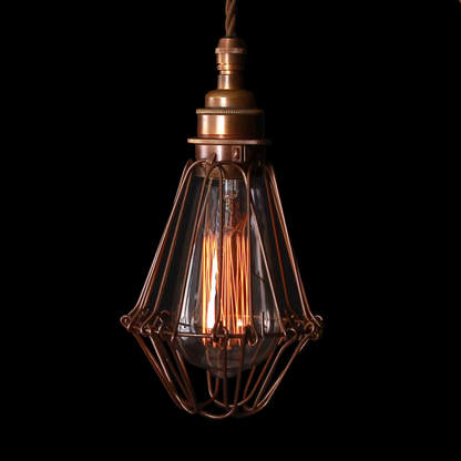 Apoch Vintage Pulley Cage Wall Light