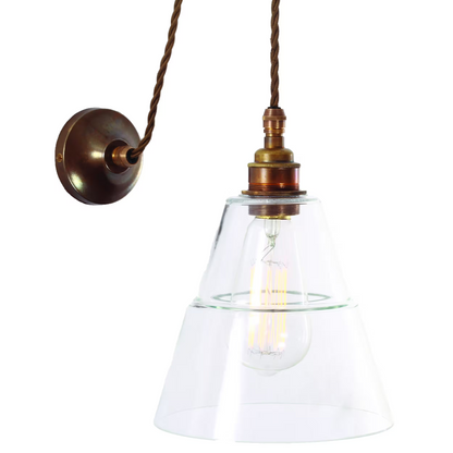 Rigale Coolie Industrial Pulley Wall Light
