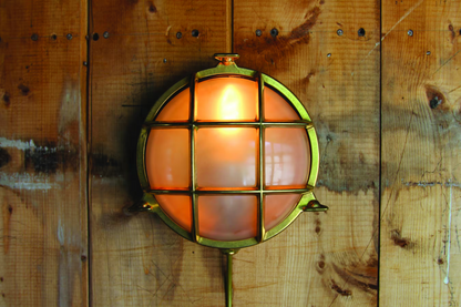 Adoo 21cm Nautical Round Bulkhead Wall Light