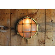 Adoo 21cm Nautical Round Bulkhead Wall Light IP54