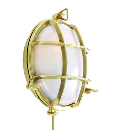 Adoo 21cm Nautical Round Bulkhead Wall Light