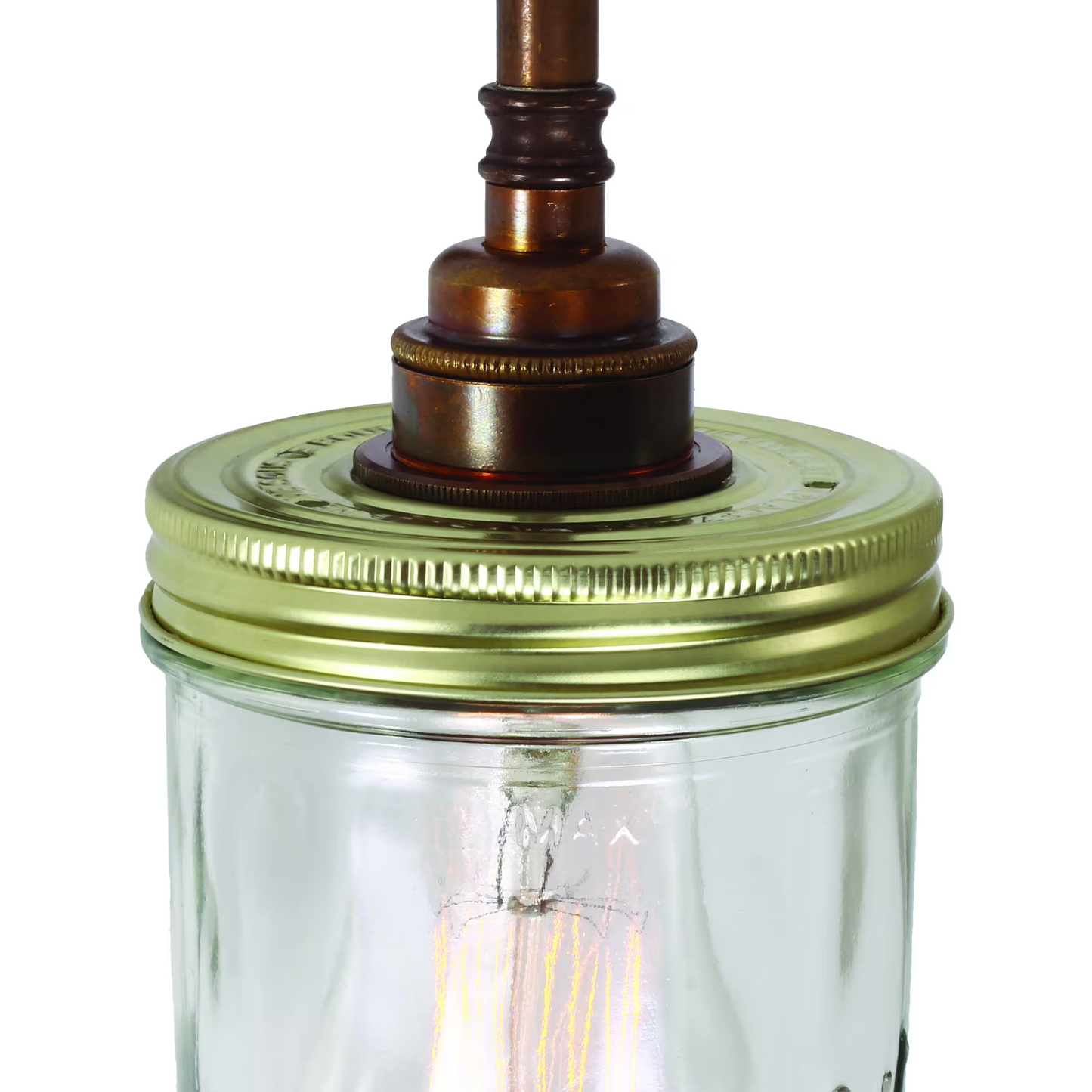 Jam Jar Industrial Wall Light
