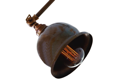 Dale Vintage Adjustable Brass Picture Light