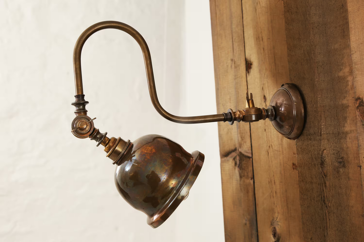 Apia Cast Brass Swivel Wall Light