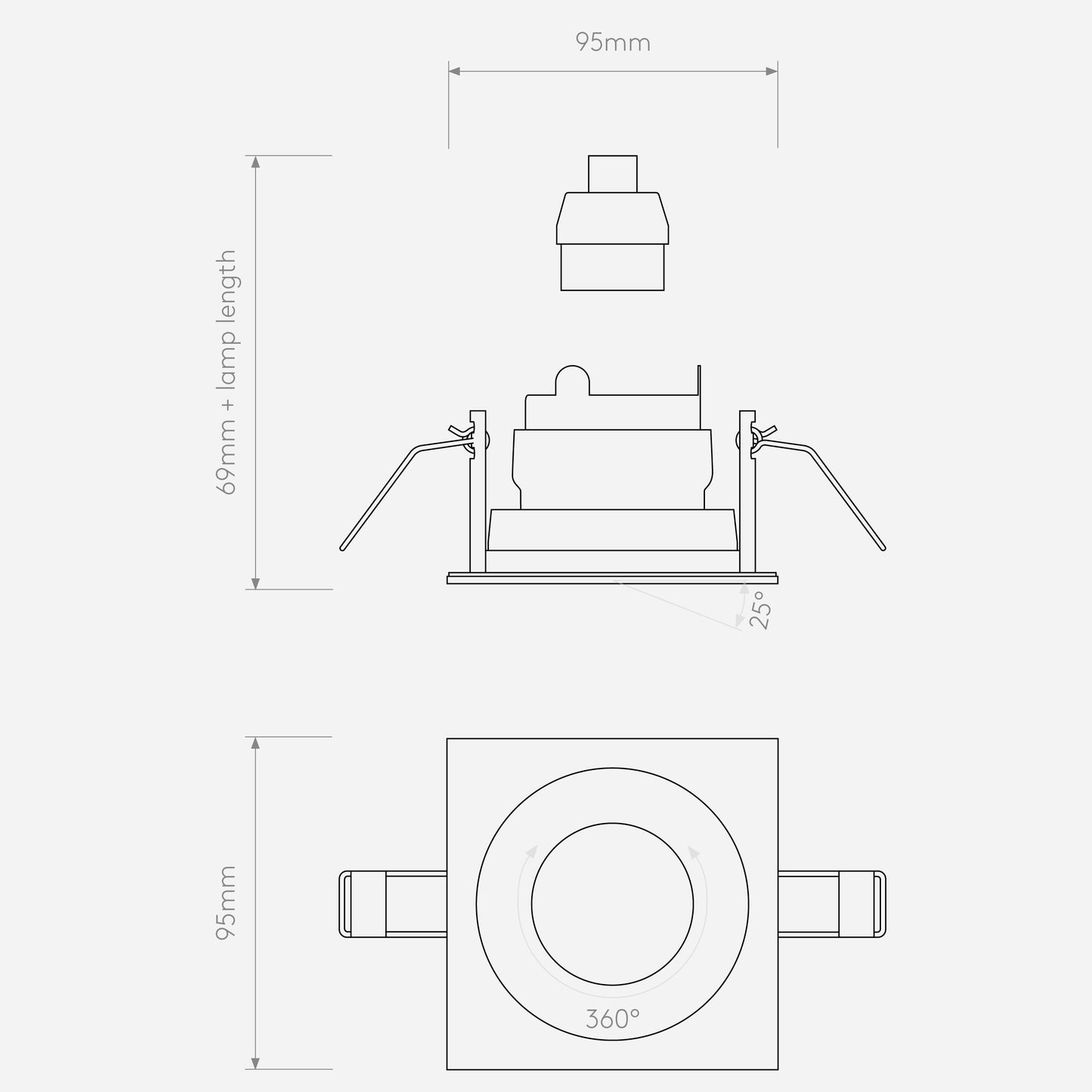 Astro Pinhole Recessed Downlight