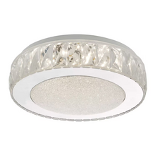 Akelia LED Flush Mount Acrylic & Stainless Steel