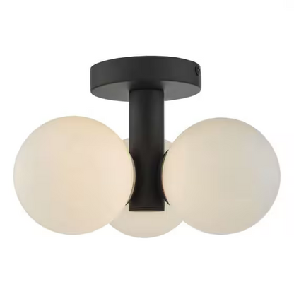 Blake 3-Light Bathroom Semi Flush