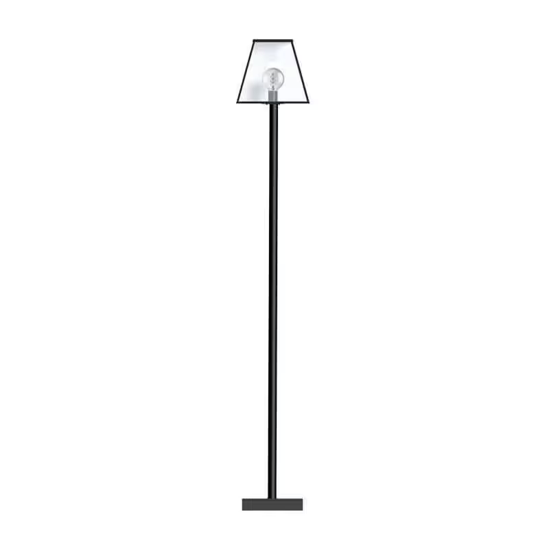 Contemporary Lamp Post In Galvanised Steel 2.7M