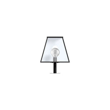 Contemporary pier light in galvanised steel 0.53m
