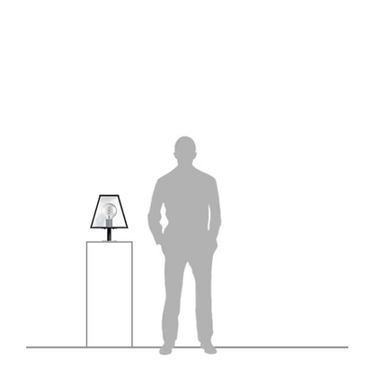 Contemporary Pier Light In Galvanised Steel 0.38M