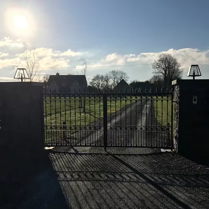 Contemporary Pier Light In Galvanised Steel 0.38M