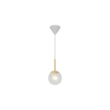 Chisell Pendant in Brass