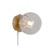 Chisell Wall light in Brass