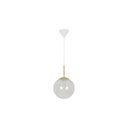 Chisell Pendant in Brass