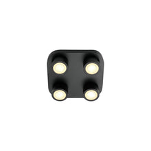Clyde 4-Spot Ceiling Light in Black