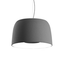 Djembe 65.45 Stone Textured LED Pendant with Polyethylene Shade
