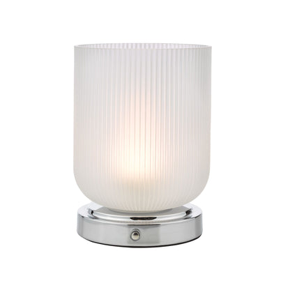 Echo Rechargeable Table Lamp in Polished Chrome