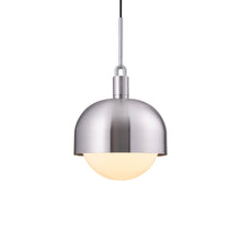 Forked Shade Pendant with Glass