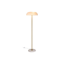 Glossy Floor Lamp in White