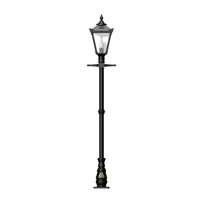 Victorian traditional cast iron lamp post 2.3m
