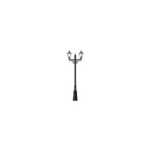 Victorian style large double headed lamp post 3.3m