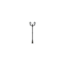 Victorian style medium double headed lamp post 2.47m