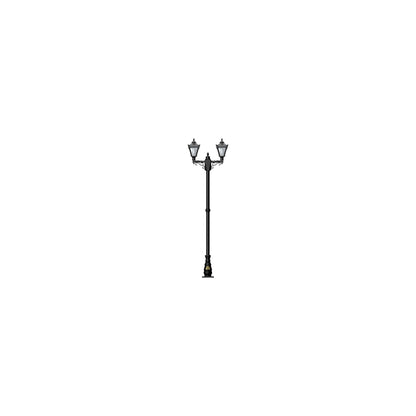 Victorian style medium double headed lamp post 2.47m