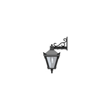 Victorian traditional cast iron downturned wall light 0.48m