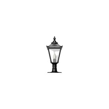 Victorian traditional cast iron pier light for flat pier caps