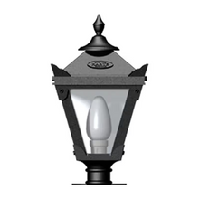 Victorian Traditional Cast Iron Pier Light For Narrow Pier Caps 0.38M