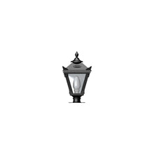 Victorian traditional cast iron pier light for narrow pier caps 0.38m