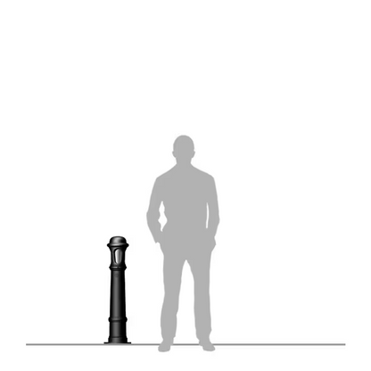 Decorative Bollard Light In Cast Iron